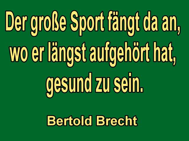 Brecht -Sport