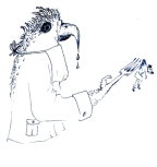 Adler - gierig